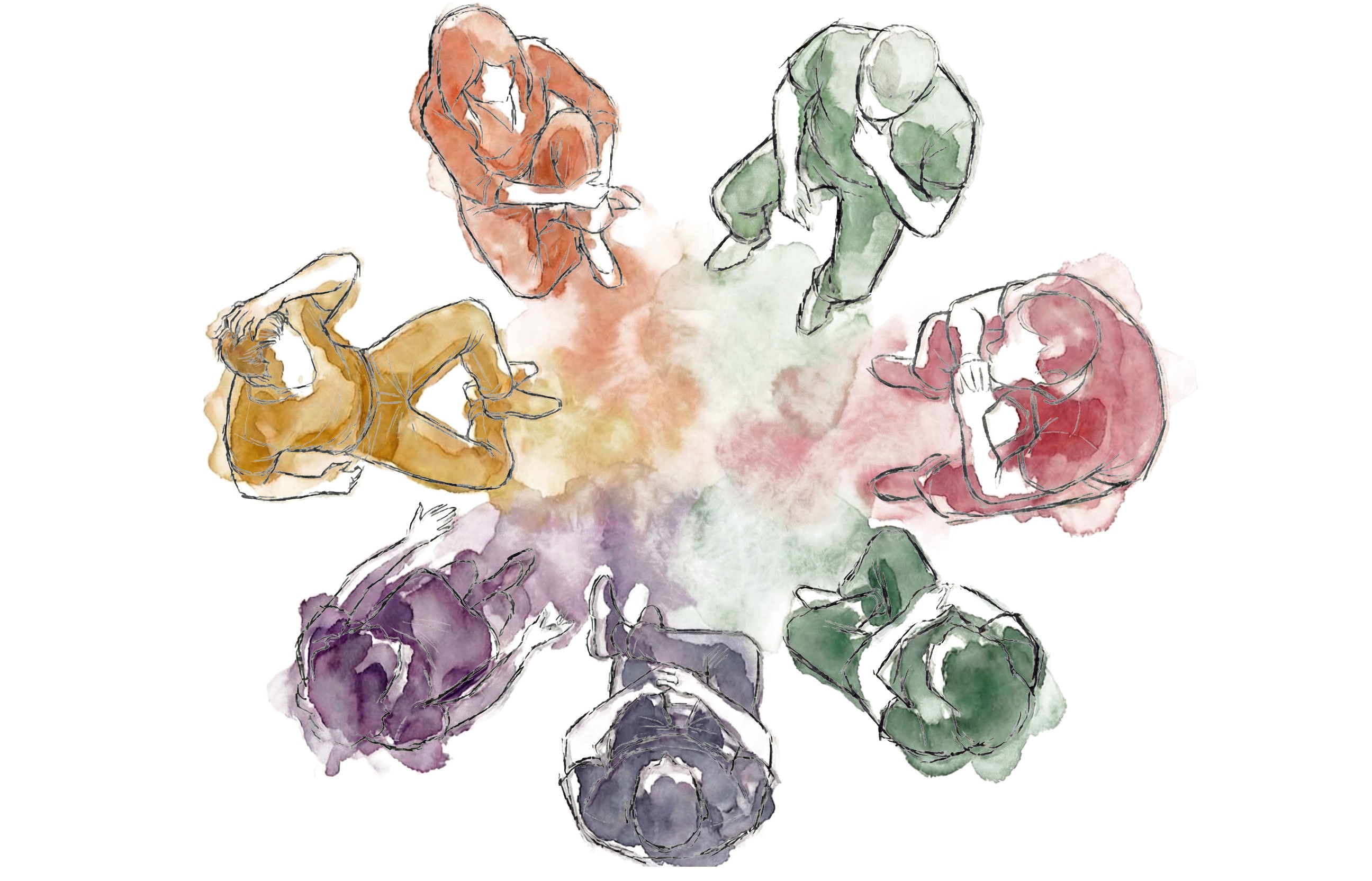 Therapy groups illustration